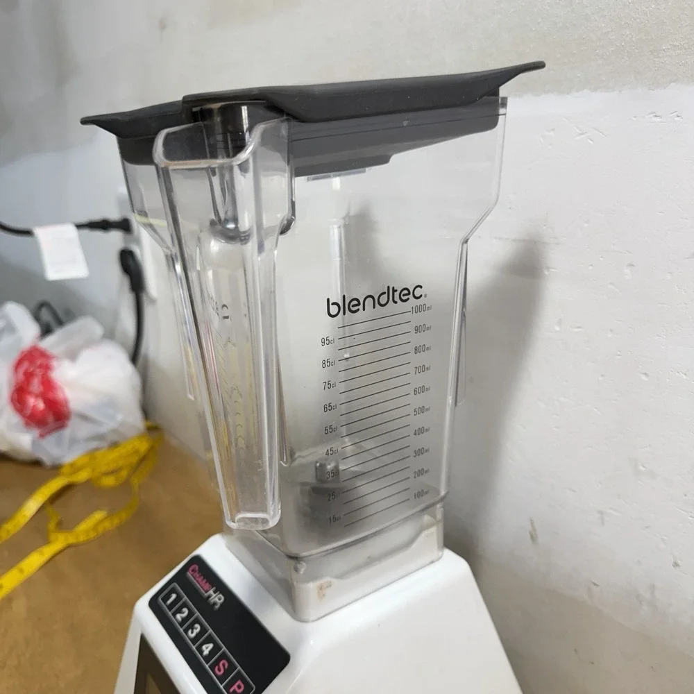 K-Tec Champ HP3 Blender ES-3 White Commercial 1500W High Performance Tested